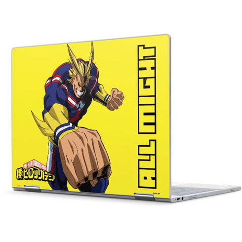 My Hero Academia All Might Season 5 Pixelbook Skin